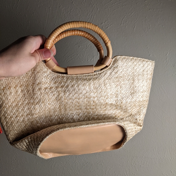 Small rattan hand bag - Picture 5 of 6